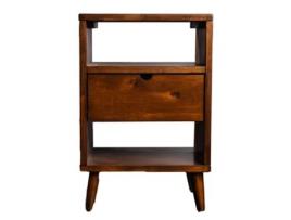 Mesa de Cabeceira EMMA'S BEDROOM (L43.6 x D34.8 x H63.5 cm - Borneo Teak)