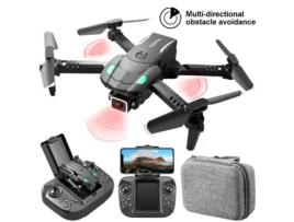 Mini Drone MDUG S128 com Câmara 4K Evita Obstáculos 3 lados (Câmara - Autonomia: 10 min - 1 batería - Preto)