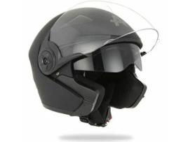 Capacete Amx 55-56 Cm Preto