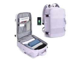 Mochila de Viagem para Mulher Mochila de Desporto Exterior À Prova de Água Mochila Casual LMWT