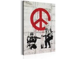 Quadro ARTGEIST Soldiers Painting Peace by Banksy (20x30)