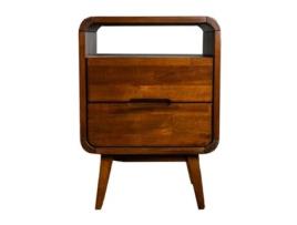 Mesa de Cabeceira EMMA'S BEDROOM (L42 x D40 x H60 cm - Borneo Teak)