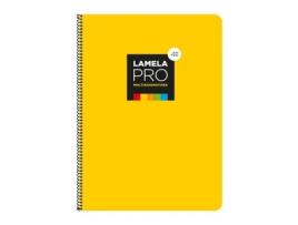 Caderno Lamela Amarelo 100 Folhas Din A4 5 Unidades
