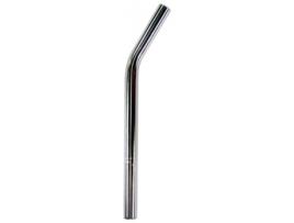 Seatpost Bmx Curved 25.4 X 360 Mm Steel Silver VWP