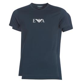 Emporio Armani T-Shirt mangas curtas CC715-PACK DE 2 para homens