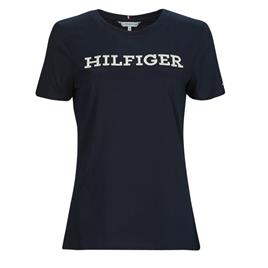 Tommy Hilfiger T-Shirt mangas curtas REG MONOTYPE EMB C-NK SS para mulheres