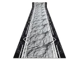 Alcatifa Do Corredor com Reforço de Borracha 80 cm Marmur Mármore, Pedra Cinzento