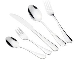 Talheres MEIPAI Conjunto 5 Peças Aço Inoxidável (Prateado)