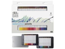 Conjunto de 48 Lápis de Cor Aguarelaveis Winsor & Newton