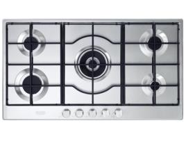 Placa de Gás DE LONGHI SLF 590 LX (90 cm - Inox)