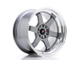 Jante para Carros Japan Racing Jr12 18X10 Et 20 5X114,3 5X120 Cb 74,1 Gun Metal
