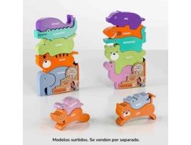Cefa Eco Logic Puzzle Apileable Animals (Idade Mínima Recomendada: 2 anos)
