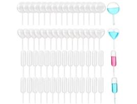 200Pcs 4Ml Cupcake Pipettes Mini Conta-Gotas de Transferência de Líquido Descartável Coração Redondo Retangular 3 Formas para Geléia Morangos C