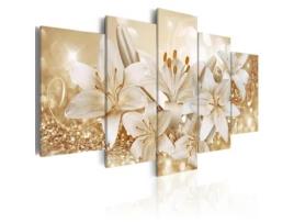 Quadro ARTGEIST Golden Bouquet (100x50)