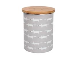 Recipiente de biscoito Scion Mr Fox cinza claro