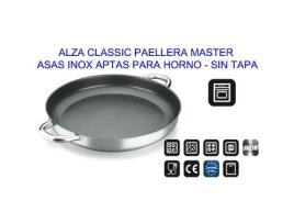 Alza classic paellera master inox 26 s-tapa apta horno