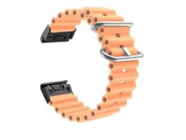 Bracelete Pulseira Round Rosa para Garmin Instinct Solar Standard Edition