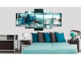 Quadro ARTGEIST Sky Blue Lilies (200x100)