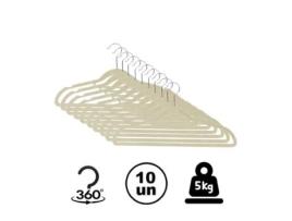 Pack de 10 Cabides GLOBALMIX (Aço)