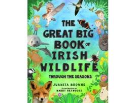 Livro the great big book of irish wildlife de juanita browne (inglês)