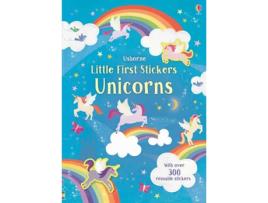 Livro Little First Stickers Unicorns de Hannah Watson