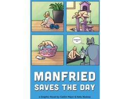 Livro Manfried Saves The Day de Caitlin Major