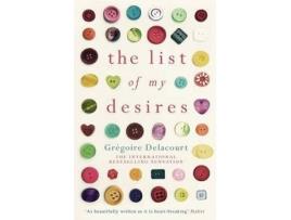 Livro The List Of My Desires de Gregorie Delacourt