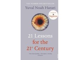 Livro 21 Lessons For The 21St Century de Yuval Noah Harari (Inglês)