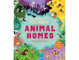Livro Pop Inside: Animal Homes de Johnson Mariana Ruiz