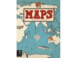 Livro Maps de Aleksandra & Daniel Mizielinski