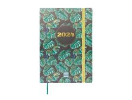 Agenda FINOCAM Dotted Monstera 2023-2024 14 X 20,4 Cm Multicolor