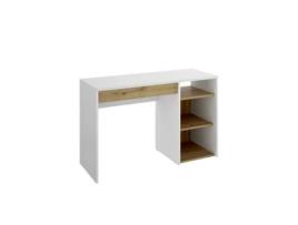 Secretária DEKIT com 1 Gaveta Branco e Nordic 74X110X50 cm Sim