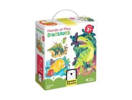 Hands At Play Dinosaurs- Puzzle (Idade Mínima: 3 anos)