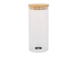 Frasco de Vidro Transparente Quttin 9 X 21 Cm 9 X 21,5 Cm