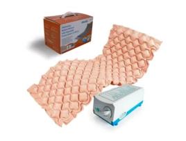 Colchão de Ar Anti-Escaras CLINICALFY Clinical 1  (Com Compressor - Flame Retardant Medical Pvc - 200 X 90 X 7 - 130 Células - Bege)