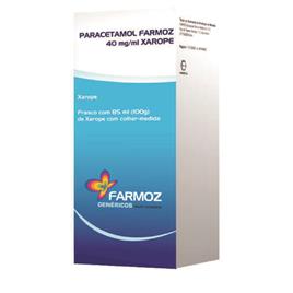 Paracetamol Xarope Dor e Febre Farmoz