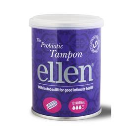 Tampões com Probióticos Normal Ellen 12 un