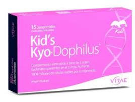 Kyo-Dophilus  para crianças 15 comprimidos de sabor baunilha