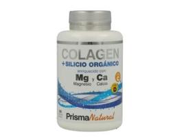 Comprimidos fazer colágeno marinho natural orgânico silício prisma 180