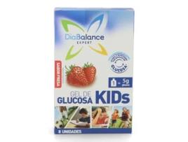 Unidades de Glicose Gel crianças 8 especialista  sabor morango