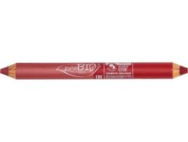 Lápis de Olhos Purobio DUO Dia / Noite Rosa (4ml)