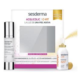 Conjunto de Cosmética Unissexo Acglicolic C-Vit Sesderma (2 pcs)