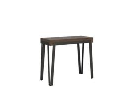 Consolas Rio Premium Extensível até 300 cm ITAMOBY (90 x 40 x 77 cm - Painéis em Melamina - Nogueira)