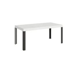 Mesa de Refeição ITAMOBY Linea (90x180/284 - Painéis em Melamina - Freixo Branco)