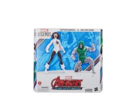 Figura de Ação AVENGERS Hasbro Marvel Legends Series Capitã Marvel X Doutor Destino (Idade Mínima: 4 anos)