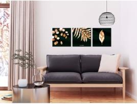 Quadro ARTGEIST Floristic Splendor (3 Parts) (120x40)