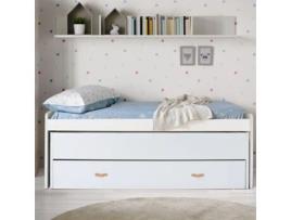 Cama MUEMUE Branco (90x190 cm)