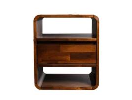 Mesa de Cabeceira EMMA'S BEDROOM (L45 x D40 x H53 cm - Borneo Teak)