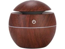 Difusor de Aromas TRUMSEN-GM Óleos Essenciais 130Ml Marrom Escuro