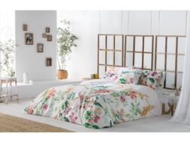 Capa de Edredão ETHERE MAISON Circinus Verde (Cama 120 cm - 200x200 cm)